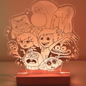 Minuit Creations - Lampe Gravée Personnalisée Vice-Versa