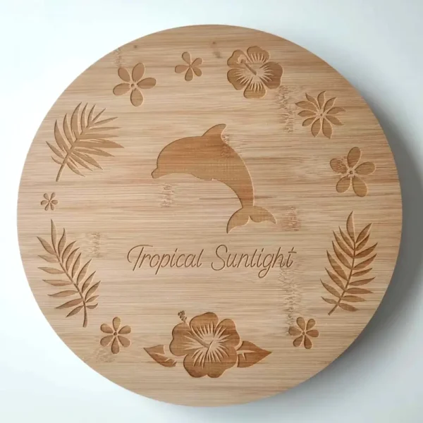 Minuit Creations - Planche Tournante Tropical