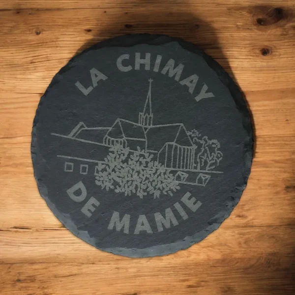 Minuit Creations - Sous-verre Ardoise Chimay