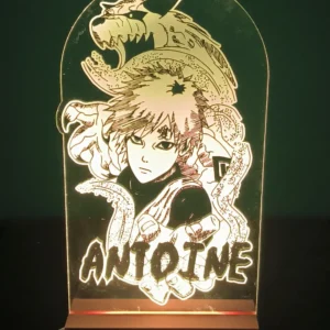 Minuit Creations - Lampe Gravée Personnalisée Manga