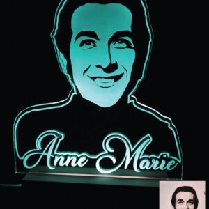 Lampe LED personnalisée photo