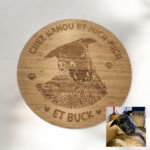 Plateau Tournant Personnalisable sur base d'une photo
