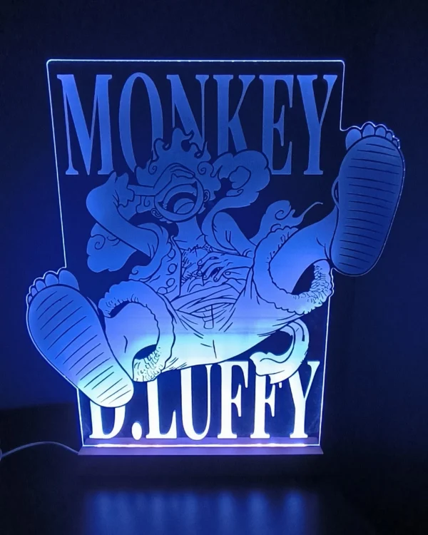 Lampe LED Monkey D Luffy Nika Joyboy