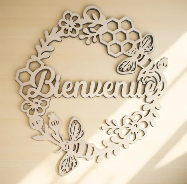 Minuit Creations - Décoration Murale Abeille